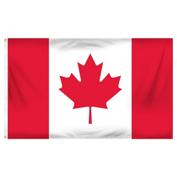 Canada Flag 3ft x 5ft Printed Polyester