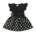 thumbnail image 2 of Wavsuf Girls Dresses Bow Summer Sleeveless Black Dresses Size 18M, 2 of 7