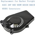 thumbnail image 5 of waltyotur Recoil Starter Replacement for Harbor Freight Branded Chicago Electric Storm Cat 800/900 Watts 63CC/64CC 2HP Handheld Gasoline Generator 60338 66619 69381 Generators, 5 of 7