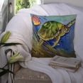 thumbnail image 3 of Carolines Treasures JMK1262PW1414 Loggerhead Sea Turtle Canvas Fabric Decorative Pillow  14Hx14W multicolor, 3 of 4
