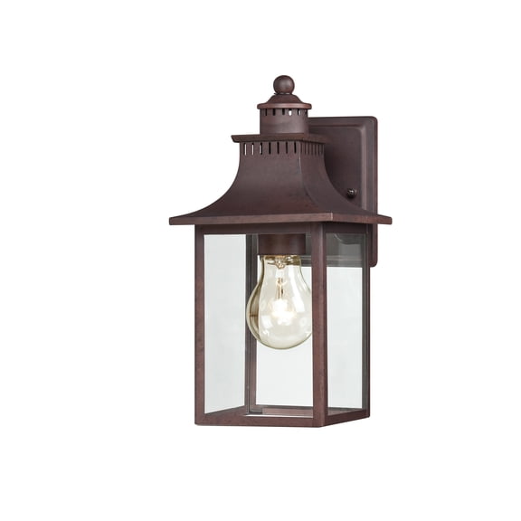 Chancellor 1-Light Copper Bronze Outdoor Wall Lantern