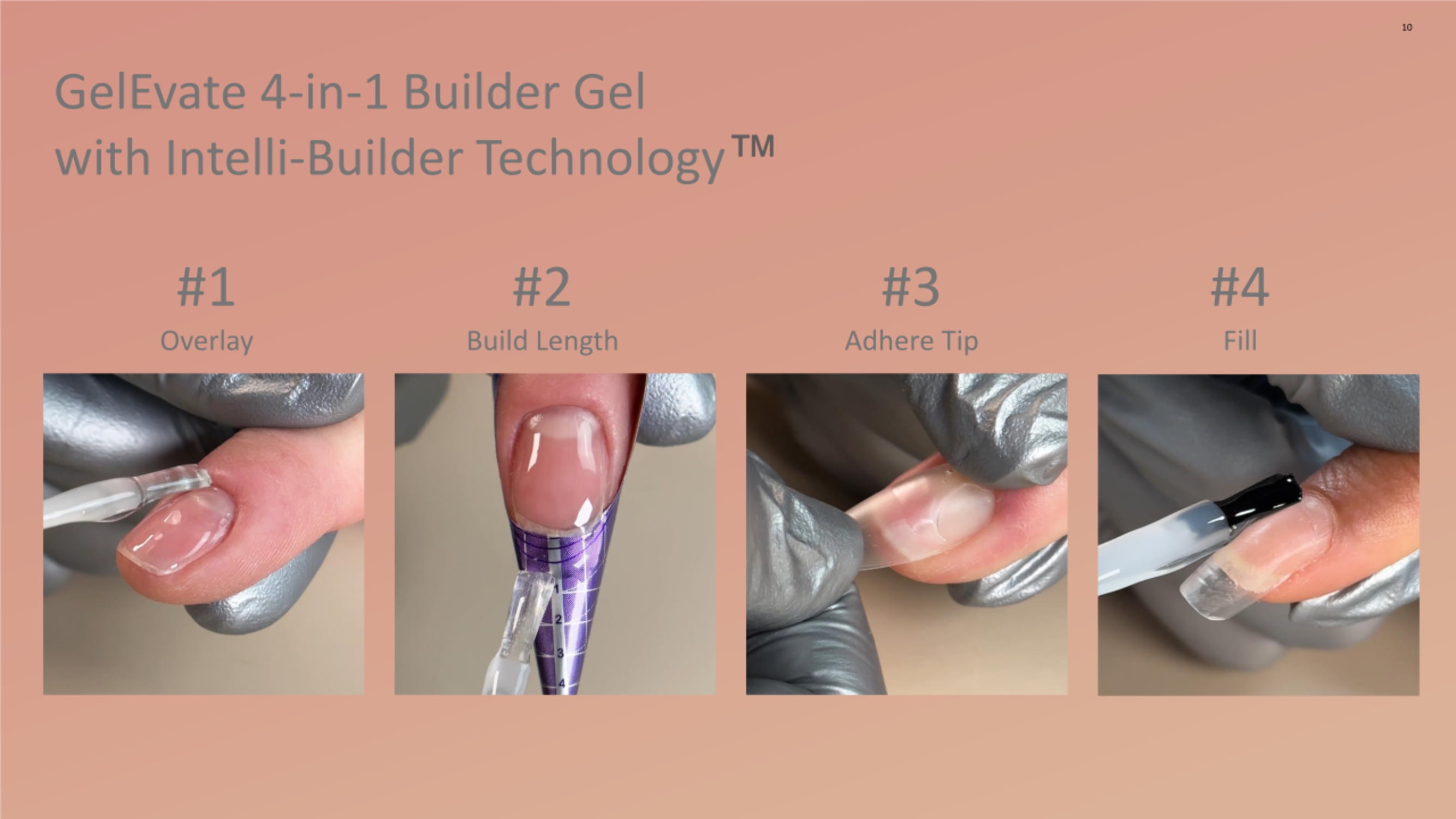 OPI GELevate Soft Gel Extensions / Square 640pcs