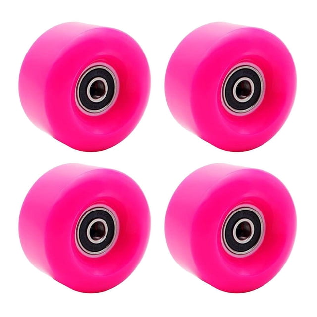 tredstone Roue de Patin en Ligne PU Résistante à l'Usure 58mm Roues 82A Remplacement Rose