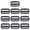 Black, variant on 7829 10Pcs Plastic Tri-Glide Slide Buckle Adjustable Webbing Triglides Sliplock Slider Buttons for Belt Backpack Bags Parts