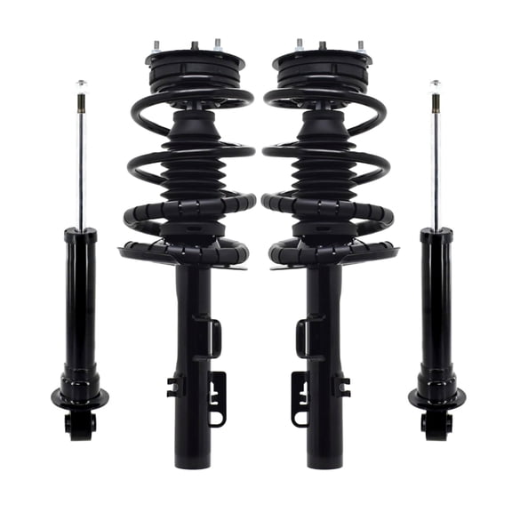 Set 4 Front Quick Complete Strut-Coil Spring-Rear Strut For 2005-2007 Ford Five Hundred AWD