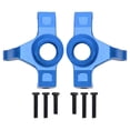 thumbnail image 3 of RC Voiture Direction Coupe, Pièces de Rechange en Alliage d'Aluminium Direction Coupe Haute Résistance pour 1/16 RC Voiture Rouge, Bleu Foncé, 3 of 8