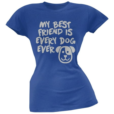 My Best Friend Is Every Dog Ever Blue Soft Juniors