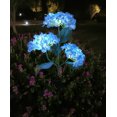 thumbnail image 1 of Farol solar Donemore para exteriores, impermeable, LED, decorativo, con forma de flor, lámpara de mesa para patio, jardín y decoración., 1 of 4