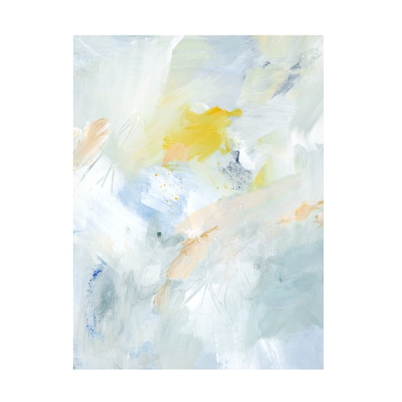 Victoria Barnes 'Canary And Sky I' Canvas Art