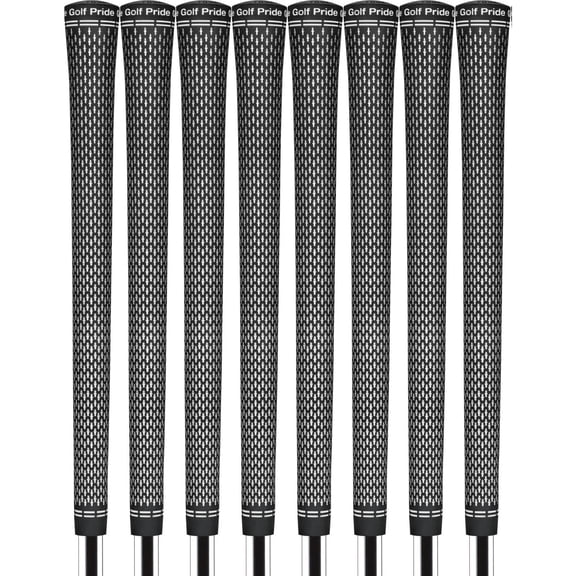 Golf Pride Tour Velvet 360 White Standard Size Grips - Set of 8