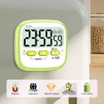 thumbnail image 3 of 2-Pack Digital Timer for Kids Teacher, Kitchen Timer for Cooking Egg, Magnetic Countdown Minuteur for Exercise Classroom Study Oven - Battery Included, 3 of 8