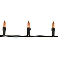 thumbnail image 5 of Northlight Mini Incandescent Halloween Lights - Orange -7' Black Wire - 35ct, 5 of 6