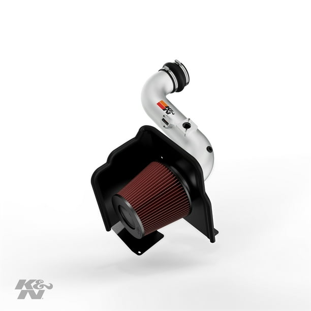 K&N Cold Air Intake Kit High Performance, Guaranteed to Increase