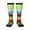 3 Black, variant on Xecao Flying Frog On Branch Print Compression Socks for Both Men And Women for Running, Travel, Flight, Nurse