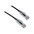 thumbnail image 1 of Axiom BENDnFLEX Ultra-Thin - Patch cable - RJ-45 (M) to RJ-45 (M) - 3 ft - foiled unshielded twisted pair (F/UTP) - CAT 6a - snagless, stranded - black, 1 of 6