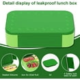 thumbnail image 2 of Children's Lunch Box with Compartments, 900 ml Leak-Proof Bento Box, Children's Lunch Box, Leak-proof Compartments, Lunch Box for Girls and Boys, Microwave/Dishwasher Safe, 2 of 6
