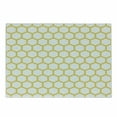 thumbnail image 1 of Yellow and White Cutting Board, Hexagonal Pattern Honeycomb Beehive Simplistic Geometrical Monochrome, Decorative Tempered Glass Cutting and Serving Board, Small Size, Yellow White, by Ambesonne, 1 of 1