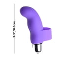 thumbnail image 5 of Gossip G-Thrill Vibromasseur pour Doigt, Violet, 5 of 5