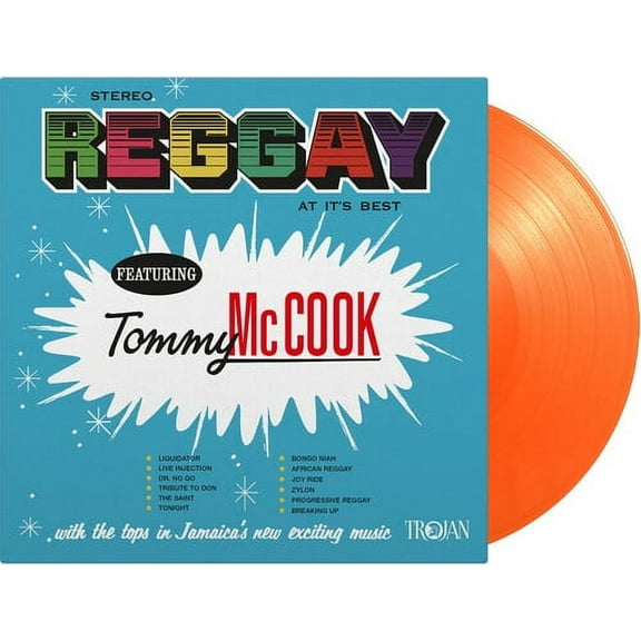 Tommy McCook - Reggay At It's Best - Limited 180-Gram Orange Colored Vinyl - Music & Performance