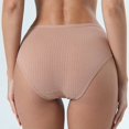 thumbnail image 3 of Kaemgyyd Womens Cotton Underwear Soft Stretch Seamless Panties Cute Breathable Full Coverage Ladies Mid Waist Brief, 3 of 4