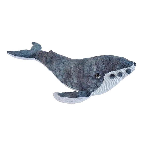 Wild Republic Humpback Whale Plush, Stuffed Animal, Plush Toy, Gifts for Kids, Cuddlekins 8 Inches