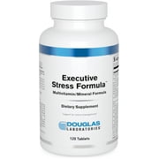 Douglas Laboratories - Executive Stress Formula - Vitamins, Minerals, Enzymes, and Herbals to Support Body's Defense Against Stress - 120 Tablets