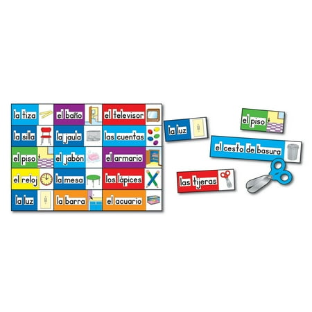 Print Rich Classroom Labels - BB SET PRINT RICH LABELS SPANISH 56 CLASSROOM LABELS