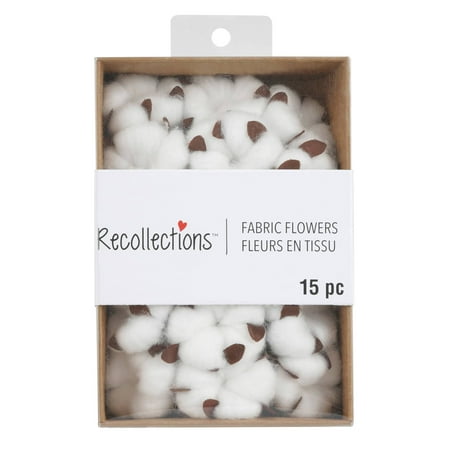 UPC: 0195158648201 | Paper Cotton Embellishments by Recollections™  15ct.