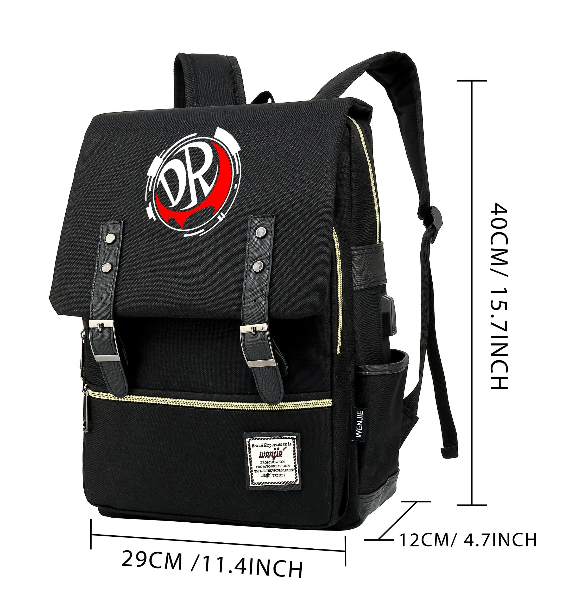 Roffatide Anime Danganronpa Backpacks Hopes Peak Academy School Book Bag 15.6 Laptop Backpacks Black Travel Business Backpack Purse Daypack A in Nepal at NPR 8625 Rating 4
