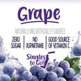 12x Packs Welch's Singles To Go Grape Flavor Drink Mix 6 Singles Per Pack 45oz