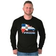 thumbnail image 5 of Dominican Pride Parade Country Flag Long Sleeve TShirt Men Women Brisco Brands S, 5 of 5