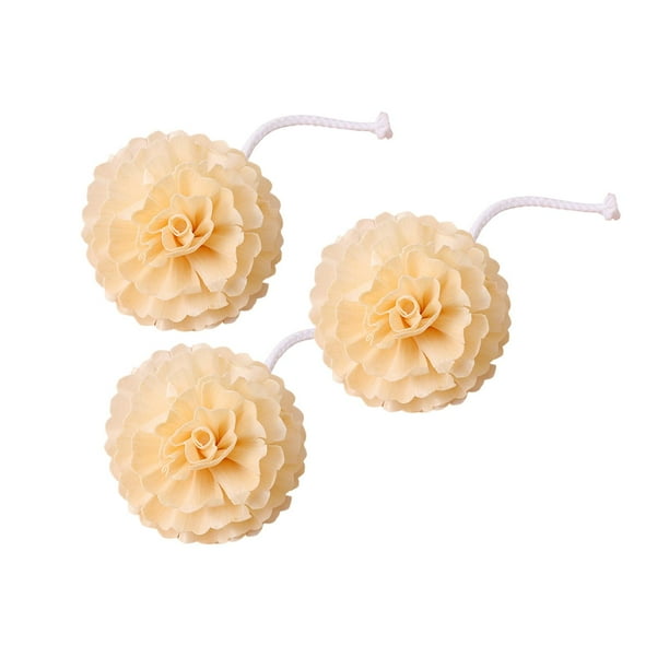 3 uds Flores decorativas BLESIY Flores artificiales luz aromaterapia Flores secas