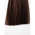 thumbnail image 4 of Women's pleated midi skirt, casual summer style, 4 of 7