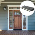 thumbnail image 3 of KAKOWELY Robot climbing mat Robot Climbing Ramps With Glowing Strip Rubber Small Ramp Car Slope Ramp Driveway Curb Ramp For Loading Dock Garage Scooter Bike Motorcycle Wheelchair Black 30x5cm, 3 of 5