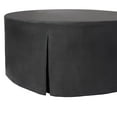 thumbnail image 5 of TOWN & COUNTRY LIVING Tablevogue Fitted Table Cover Single Pack, Black, 60"Round x 27", 5 of 6