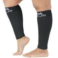 thumbnail image 5 of Mojo Compression Socks Footless for Men & Women (3 Pairs) 20-30mmHg Gray, 5X-Large, 5 of 5