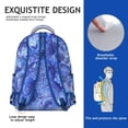 thumbnail image 5 of Paisley Gift Backpack for Work - Waterproof School Bookbag with Laptop Sleeve, Durable Paisley Print Design for College Students & Commuters, 5 of 6