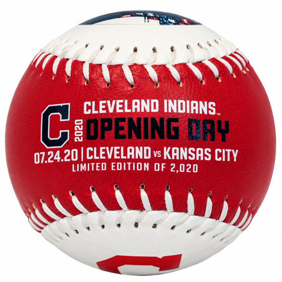 Collectible Nikco Sports Cleveland Indians 2020 Opening Day Commemorative Baseball