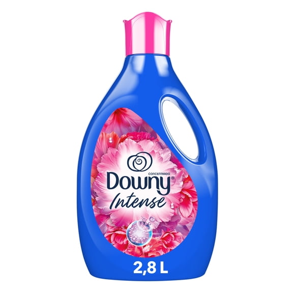 Suavizante de Telas Downy Intense Floral, Aroma Dulce con Notas Florales, 2.8 l