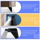 thumbnail image 1 of TABLETREANDS 2Ud Patas Para Muebles Negras Ajustables En Aleación De Aluminio Con Base Antideslizante Y Fácil Instalación, 1 of 8