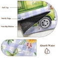 thumbnail image 2 of Easter Area Rug 4x6 Washable Rug Non Slip Green Truck Eggs Flowers Butterflies Purple Plaid Large Area Rug Indoor Floor Carpet for Entryway Bedroom Kitchen Living Room Home Office Dining Room Nursery, 2 of 8