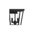 thumbnail image 3 of John Timberland Stratton Street Rustic Outdoor Wall Light Fixture Texturized Black 16 1/2" Clear Glass for Post Exterior Barn Deck House Porch Yard, 3 of 9