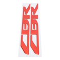 thumbnail image 3 of 2PCS Soft Plastic Motorcycle Sticker forCBR 250r 250rr 500r 650r 650f 954, Waterproof Decor, Easy to Apply, 3 of 7