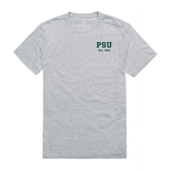 W Republic 528-229-HGY-04 Portland State University Men Practice T-Shirt, Heather Grey - Extra Large