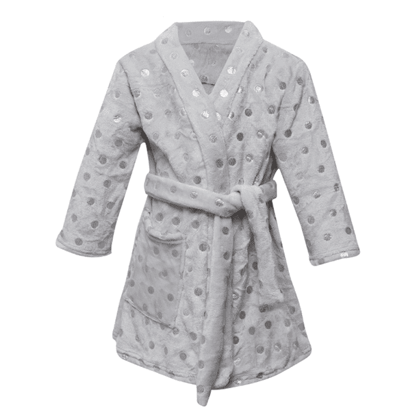 Bata de Descanso Ultra Suave, cálida y Confortable. TESSO HOME Silver; infantil: T8