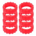 thumbnail image 5 of FRCOLOR 8pcs Silicone Luggage Wheel Protector Covers Anti Slip Silent Suitcase Wheel Covers Travel Luggage Wheel Rubber Luggage Wheel Covers For Suitcases, 5 of 8