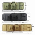 thumbnail image 2 of Large Tactical Hunting Shotgun Rifle Bag Dual Padded Carry Gun Case, 2 of 5
