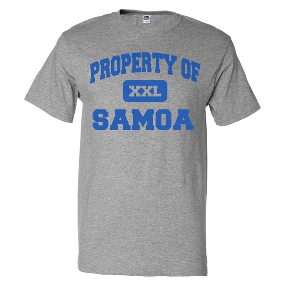 Property of Samoa T shirt Funny Tee Gift