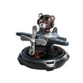 thumbnail image 1 of Binwennn Solar Powered Air | Rotating Cartoon Shape Solar Energy Car Air Purifier Airplane Perfume Ornament For Workplace Desk Matrix Ornament Create Ornament Hang Loose Ornament Sparkly Christmas, 1 of 5