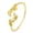 Gold, variant on Pisces Bracelet Elegant Open Bracelet Ladies Personality Trend Double Bracelet Copper Plated Real Gold Fish Bracelet